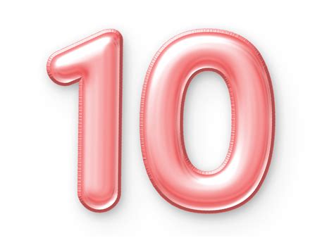 number  pink