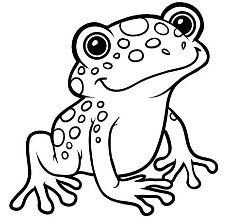 50+ Desenhos de Sapo para colorir - Dicas Práticas