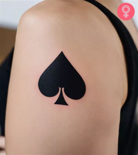 ace  spades tattoo meaning revealed    symbolizes