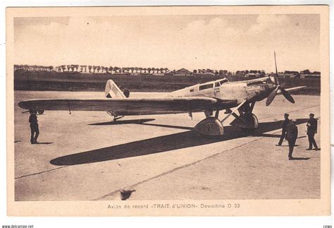Aviation - PHOTO AVION AVIATION DEWOITINE D 33