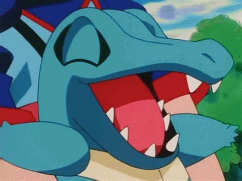 Pokemon Totodile GIF - Pokemon Totodile Animations - Discover & Share GIFs