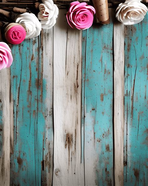 Teal Pink and White Party Invitation · Creative Fabrica