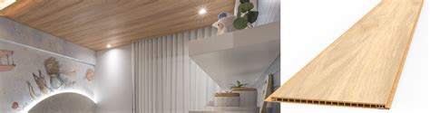 Teto Vinílico - LÍNEA WOOD | Cielorrasos Premium