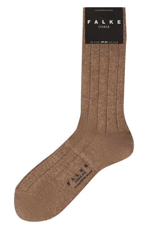 Мужские коричневые носки из шерсти и вискозы FALKE купить в интернет ...