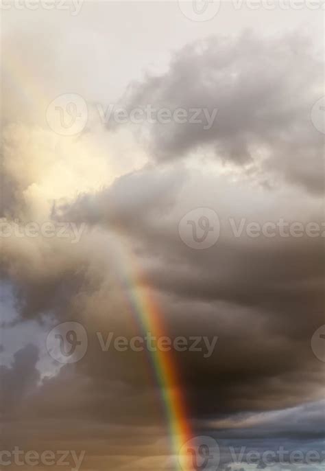 rainbow in the sky 9413538 Stock Photo at Vecteezy