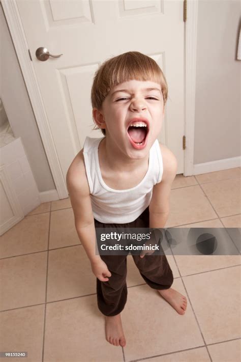 Child Throwing Tantrum High-Res Stock Photo - Getty Images