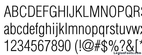 Helvetica LT Condensed Light Font Download Free / LegionFonts