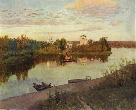 Levitan Painting- Evening Chime
