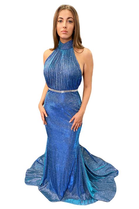 Full length shimmer dress. TNW378 - Catherines of Partick