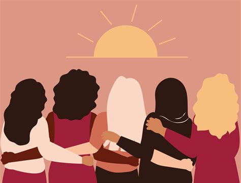 strong  women   ethnicities  cultures stand side