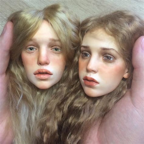 Russian Artist Makes Incredibly Realistic Doll Faces That Will Make ...