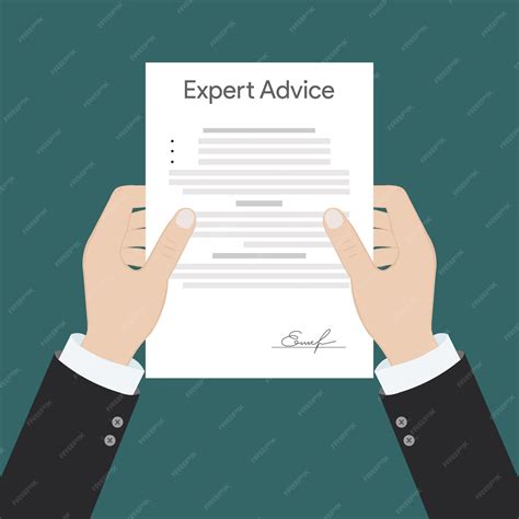 Premium Vector | Expert advice vector