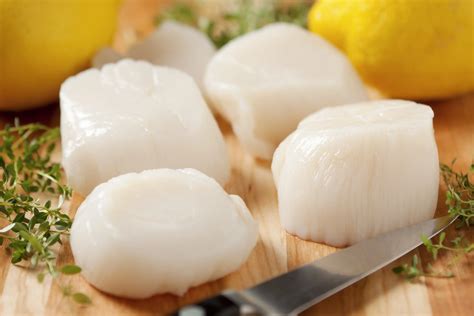 Морской гребешок крупный XL 15-30 шт/кг, индивидуальной заморозки 1кг ...