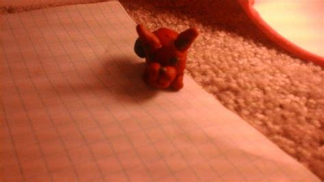 Clay tusm tusm foxy figure! | Five Nights At Freddy's Amino