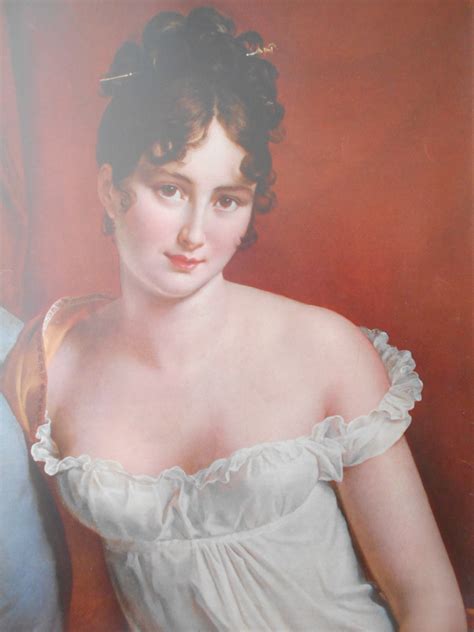 Juliette Récamier Portrait French Museum oil painting | Etsy