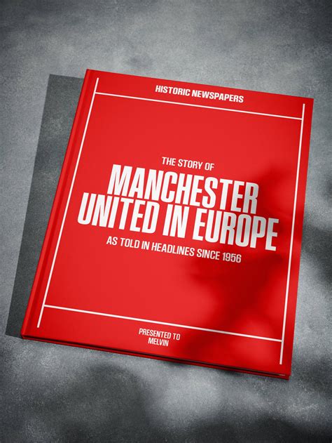 Manchester United Football History Books | Historic Newspapers