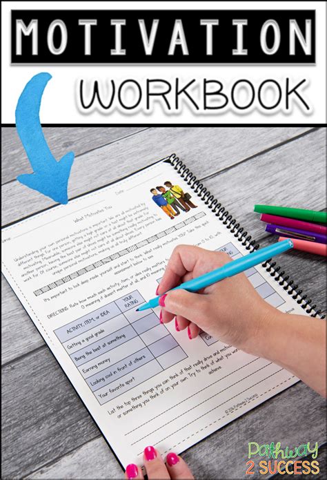 Motivation Workbook | Distance Learning | Digital & Print | Special ...