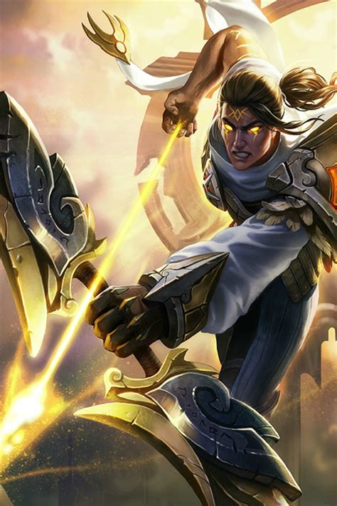 sewn chaos orianna    lol fans     wallpaper