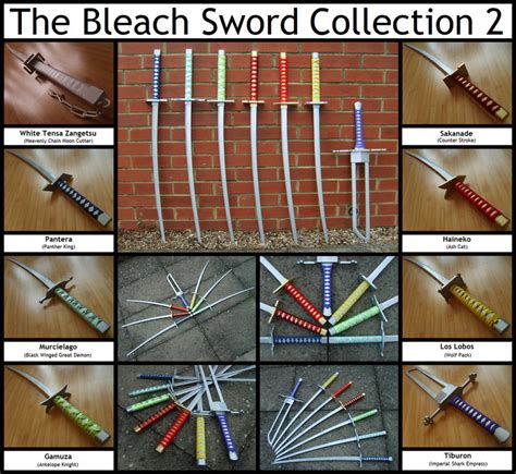 The Bleach Sword Collection 2 by chioky on DeviantArt