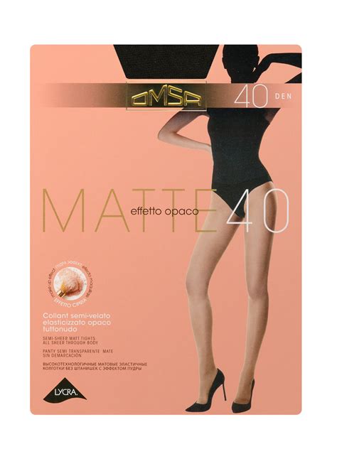 Колготки Omsa Matte Fumo, 40 den, 1 шт — купить в интернет-магазине ...