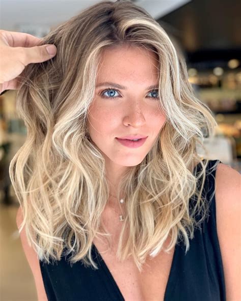 35+ layered shoulder length blonde hair - ShannonHawa