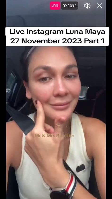8 Photos of Luna Maya During Live Instagram, Not Shy Showing Wrinkles ...