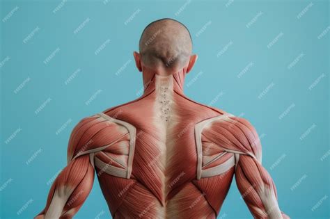 Todos Os Musculos Das Costas - Músculos das costas humanas anatomia espaço de cópia isolado espaço de ...