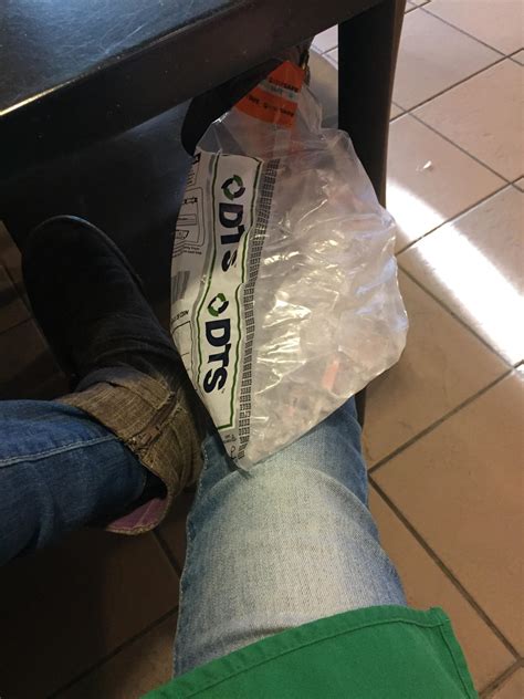 When your shin splints are so bad you need to use a deposit bad to ice