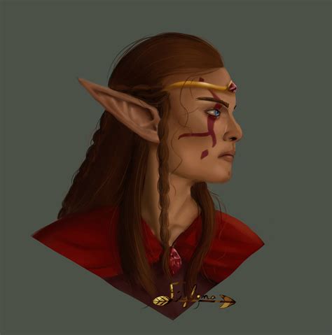 elf warlock  ewy ttrpg npc  deviantart