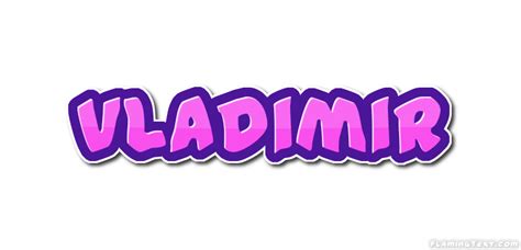 Vladimir Logo | Free Name Design Tool from Flaming Text