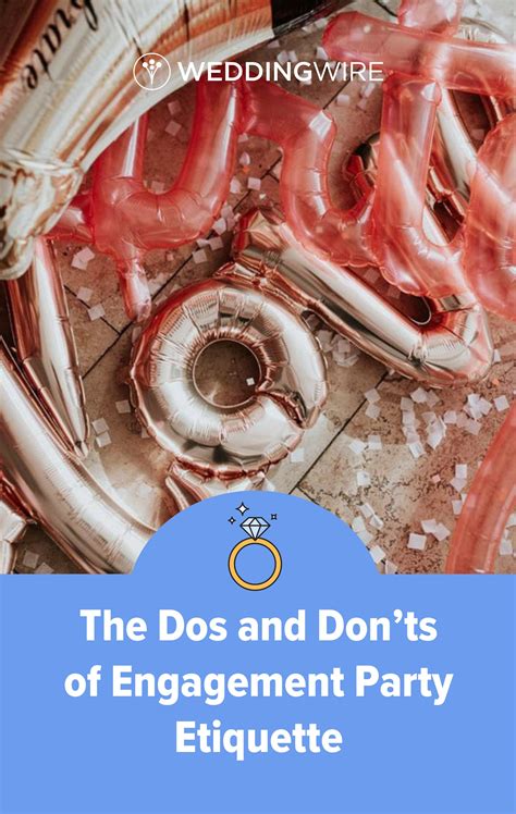 The Dos and Don’ts of Engagement Party Etiquette | Engagement party