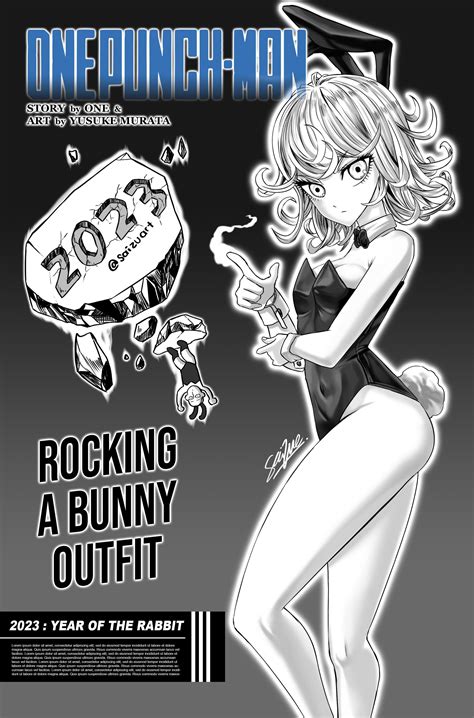 I drew tatsumaki in bunny outfit : r/OnePunchMan