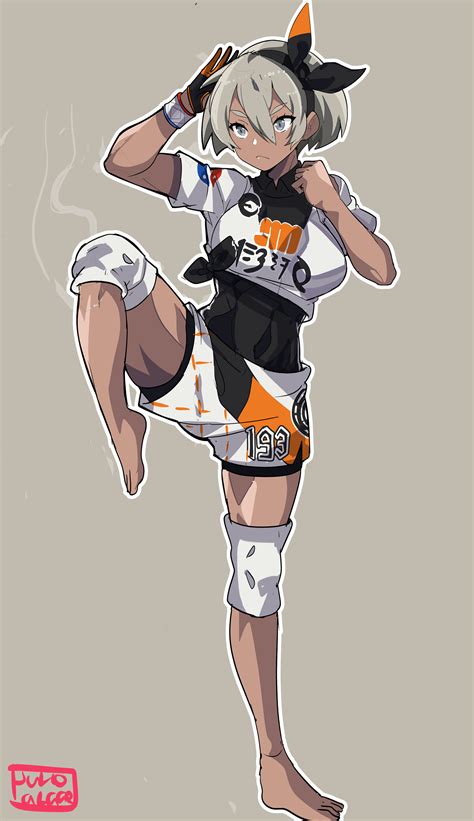 ArtStation - BEA from pokemon sword