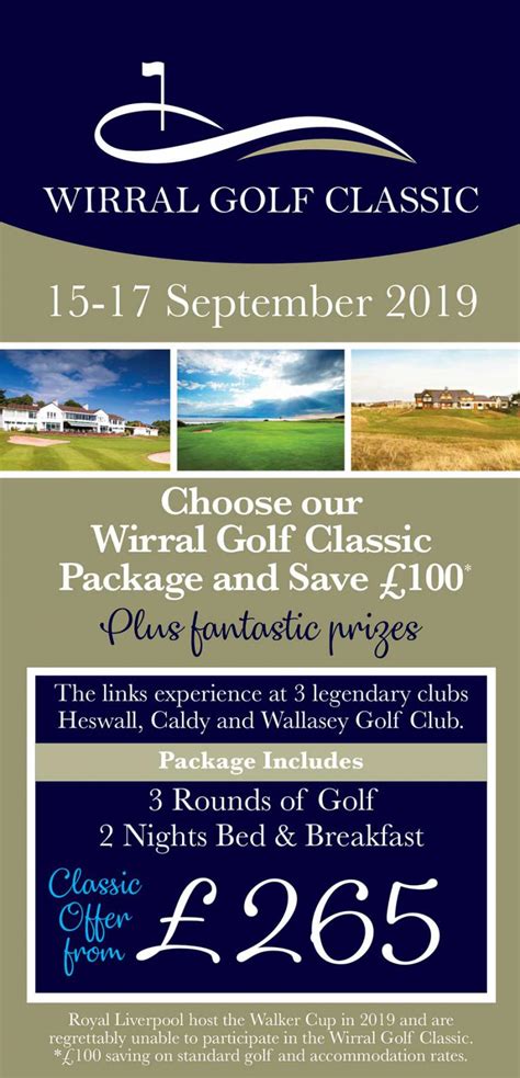 Wirral Golf Classic – Heswall Golf Club