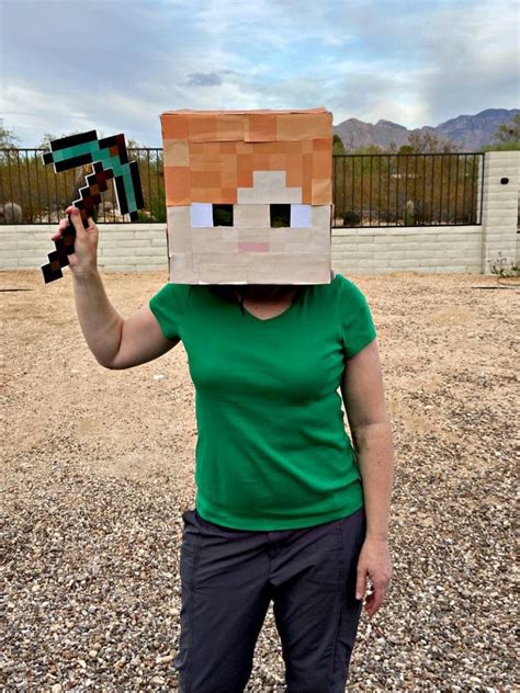 Diy Alex Minecraft Costume - Do It Yourself