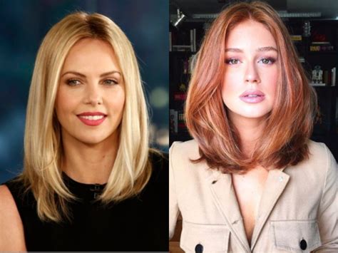 Corte De Cabelo Moderno Feminino Médio - Corte de Cabelo Médio Feminino – 65 Inspirações de Maior Tendência!