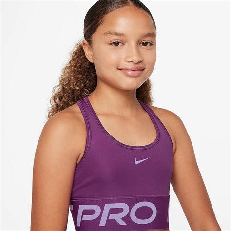 Nike Girls' DF Swoosh Pro High Support Sports Bra | Academy