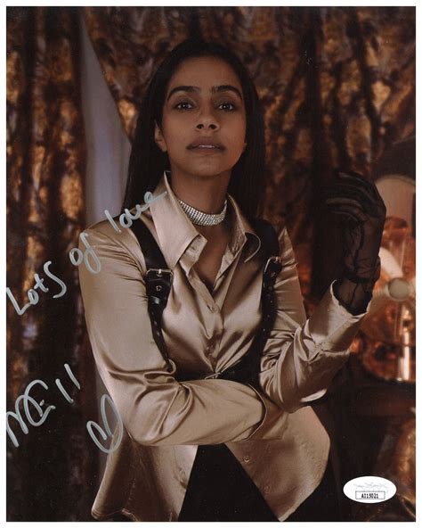 Mandip Gill Signed 8x10 Photo Dr. Who Yasmin Khan Autographed JSA COA