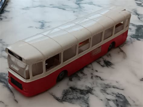 Saviem SC10U Autobus - Models - Bus - Color Red - Color White