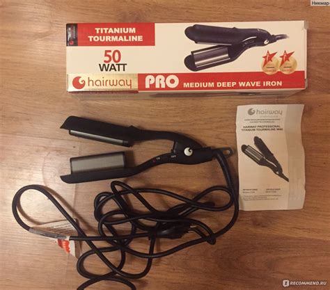 Плойка для волос Hairway Titanium-Tourmaline mini 04005 - «Она чудесна ...