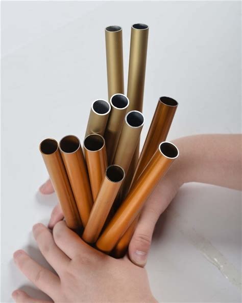 Customized High Quality Aluminium Hollow Tube 6061 6063 6082 7075 T6 ...
