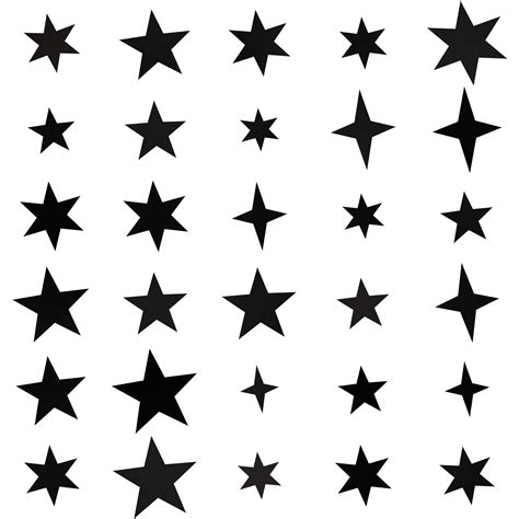 Black Stars Free Stock Photo - Public Domain Pictures