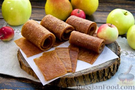Рецепт: Пастила из яблок и груш на RussianFood.com