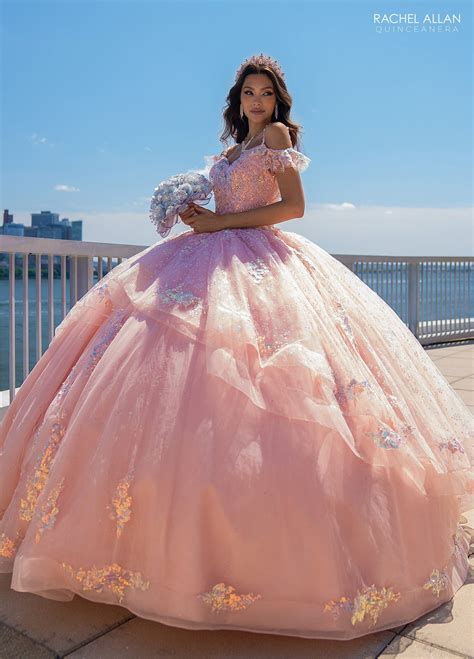 V-Neck Ruffled Quinceanera Dress by Rachel Allan RQ1136 – ABC Fashion