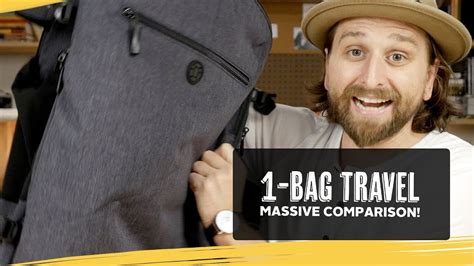 Massive 1 Bag Travel Bag Comparison - YouTube