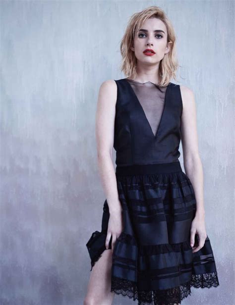 Emma Roberts – Photoshoot for Wild Magazine, December 2015 – celebsla.com