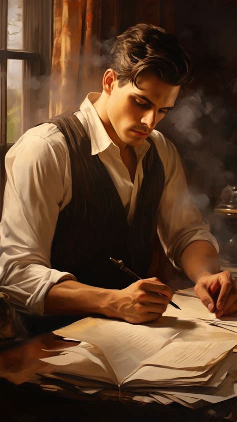 Serbian Handsome Young Man Writing #Serbian #handsome #man #guy #avatar ...