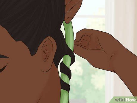 how to curl hair with rods