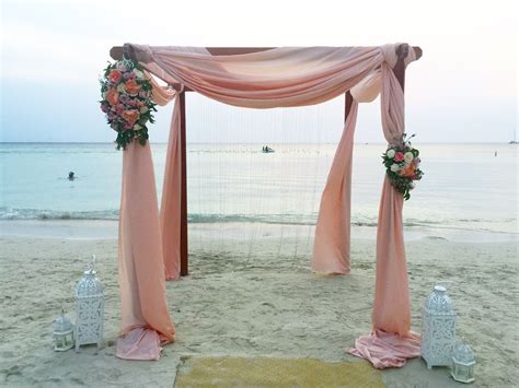 Linen Beach Wedding