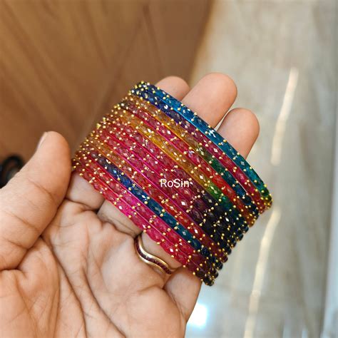 size og raindrop glass bangles rosin